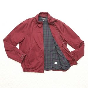 Nordstrom Mens Shop Full Zipper Jacket 100% Cotton